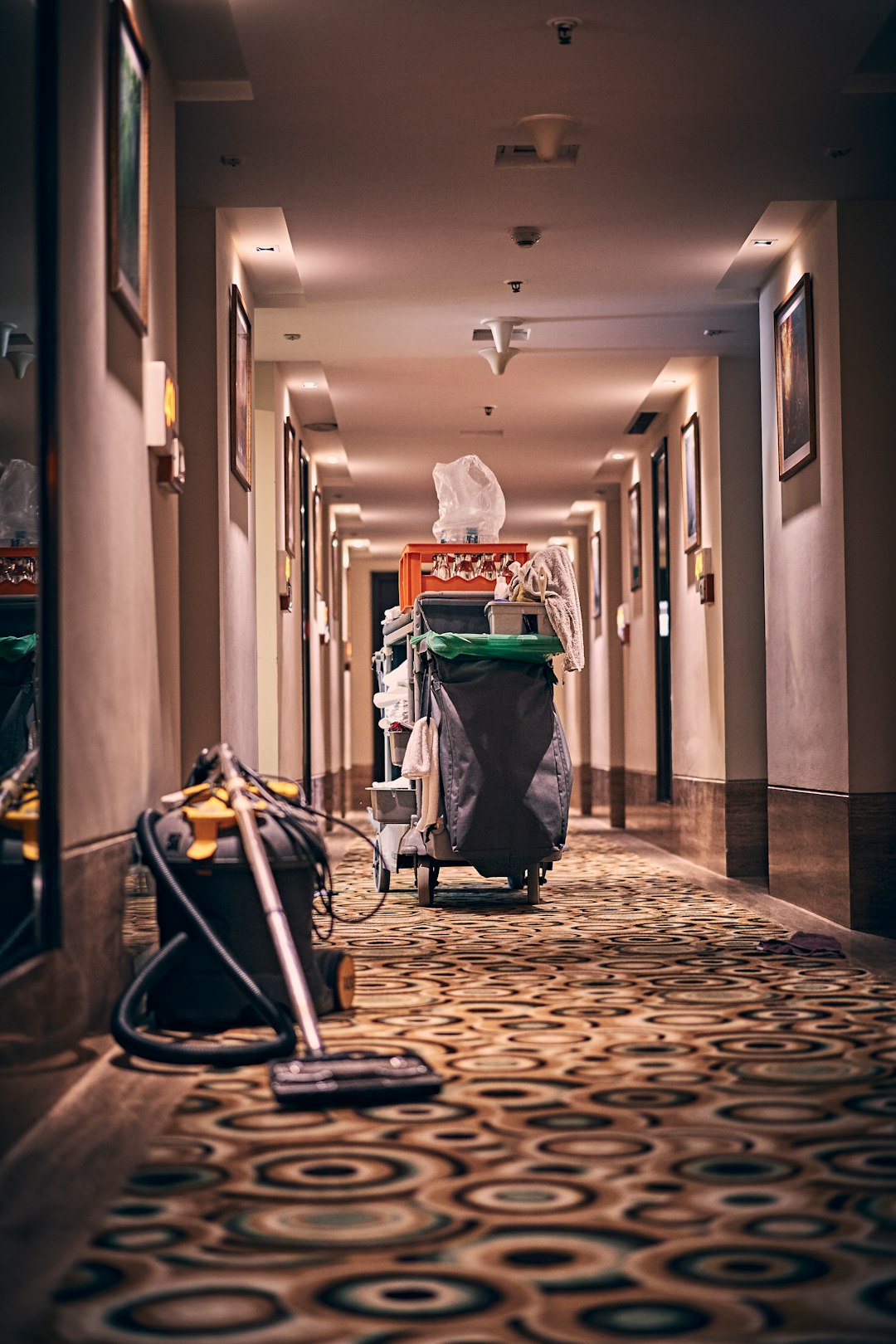 why-choose-us-02 Room cleaning items in hallway
